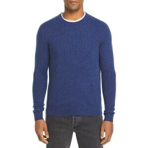 The Men's Store at Bloomingdale's Cashmere Crewneck Sweater Blue Size XXL 0584